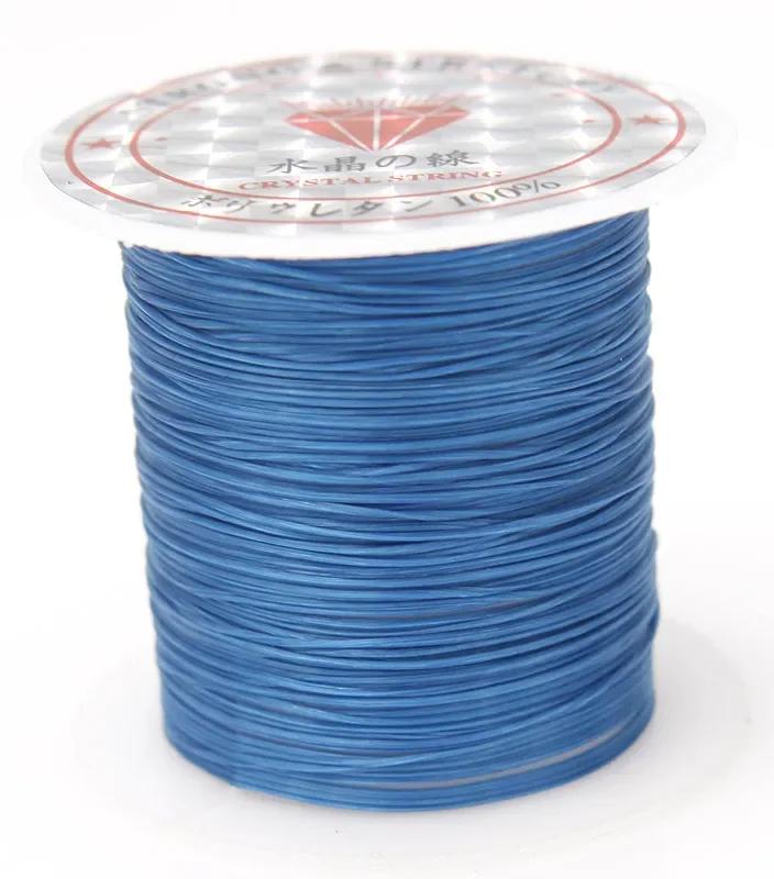 

10 м/рулон Прочный эластичный кристальный бисерный шнур 1 мм для браслетов Эластичная нить Нить Ожерелье DIY Изготовление ювелирных изделий Шнуры Леска 393inch