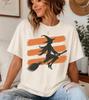 Witchy Comfort Colors Shirt, Vintage Halloween Witch Tee, Distressed Witch Tee, Fall Halloween Shirt for Women, Spooky Season Shirt