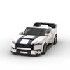 M Building Block Car Ford Mustang Boy Assembled Building Block Compatible Diy Speed Car Model