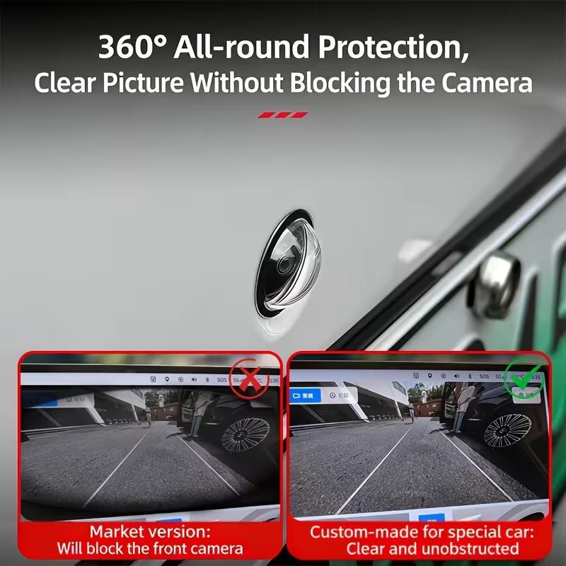 Car camera protective cover,360° imaging lens protector, high-definition high-transparency, universal car modification accessory