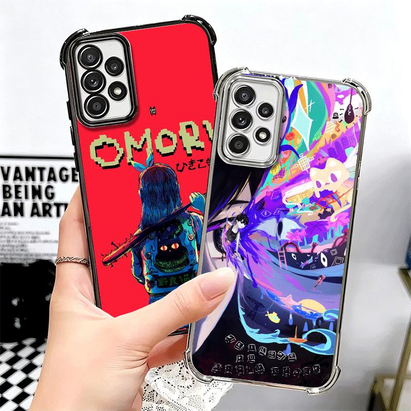 O-Omori Cartoon Game Soft Phone Case For Samsung A17 A27 A07 A37 A57 A16 A56 A15 A55 A14 A54 A13 A53 A26 A36 A25 A35 A24 A34 A23