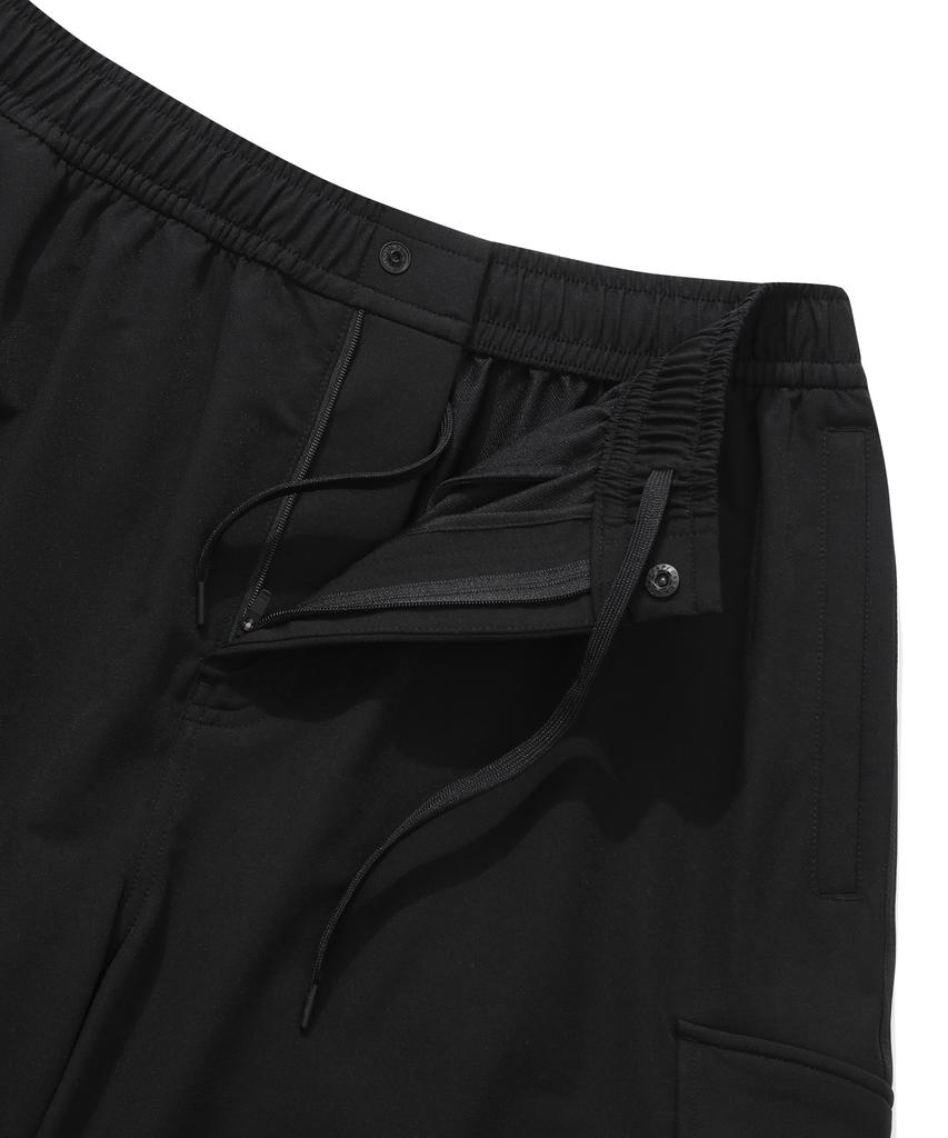 COVERNAT Parachute Semi-Wide Fit Cargo Pants Black