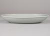 Nishikai Töpferei Hasami Ware Gewöhnlich Gewöhnliche Schale Schale Oval Grau Durchmesser 27cm Mikrowellen- und Spülmaschinenfest Hergestellt in Japan 13239 ca.