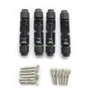 24TE 5 Pair Solar Panel Cable Connectors Replacement Solar Wire Adapter Male/Female Waterproof Connector Easy To Use