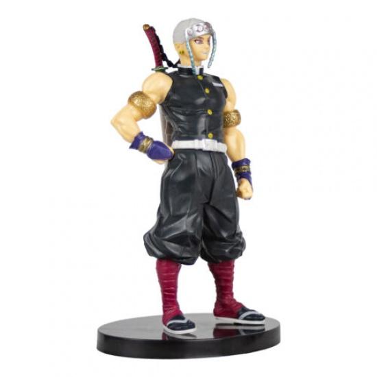 Akční figurka Tengen Uzui Demon Anime Slayer Zvuková figurka Hashira Toy Socha