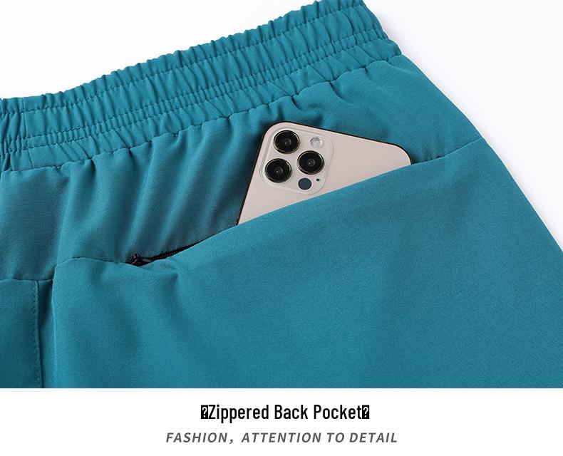 Men's Ice Silk Quick-Dry Running Shorts: Summer Marathon & Track Fitness Special