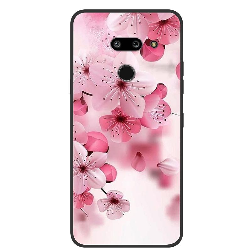 Para LG G8 ThinQ Funda Suave Silicona TPU Funda para Teléfono para LG G8 ThinQ Cubierta Trasera G8thinQ G 8 Protectora Bumper Fundas Shells