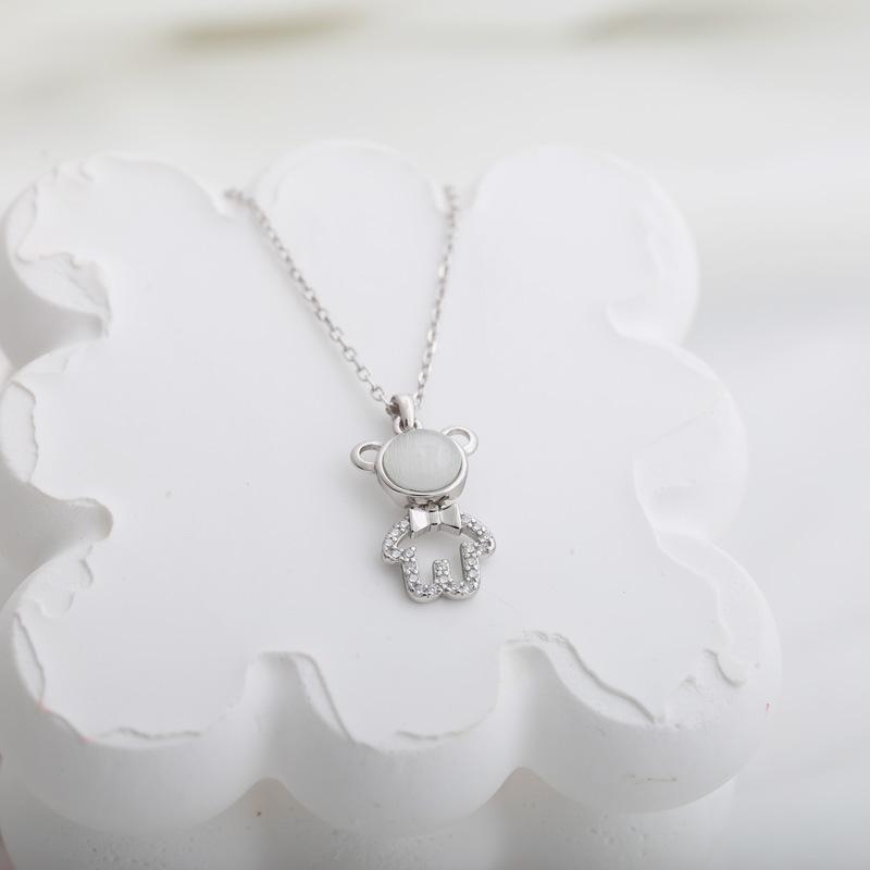 Katzenaugen Bewegliche Krawatte Neuer Stil, Süß, Exquisit und Modisch, Leere Diamant Schlüsselbeinkette