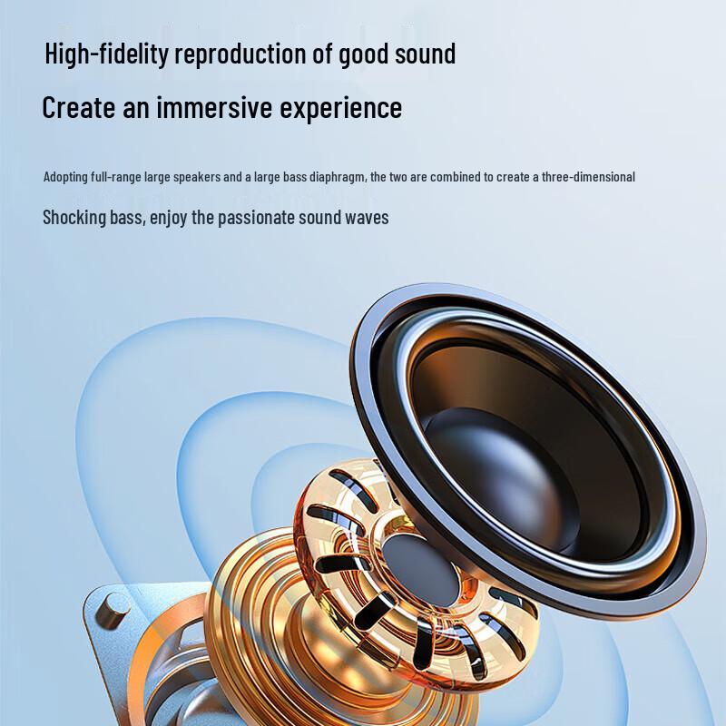 Kayouluo L08 Professional 8-inch Passive Full-Range Speaker