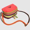 Spliced Contrast Shoulder Bag Multi-compartment Large Capacity Waterproof Crossbody Bag