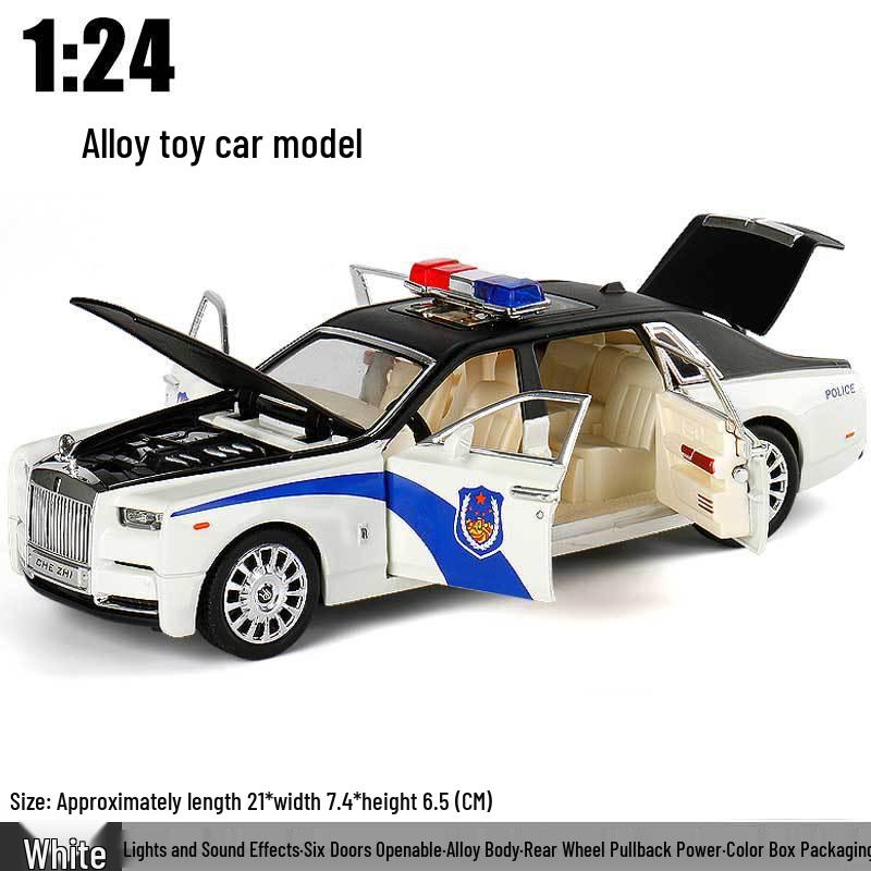 

Чжи 1:24 Фантомный Звездное Небо Сплав Игрушечная Машина со Звуком и Светом, Инерционный Механизм и 6 Открывающихся Деталей