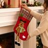 Christmas 3D Long Legs Plush Doll Gift Sock