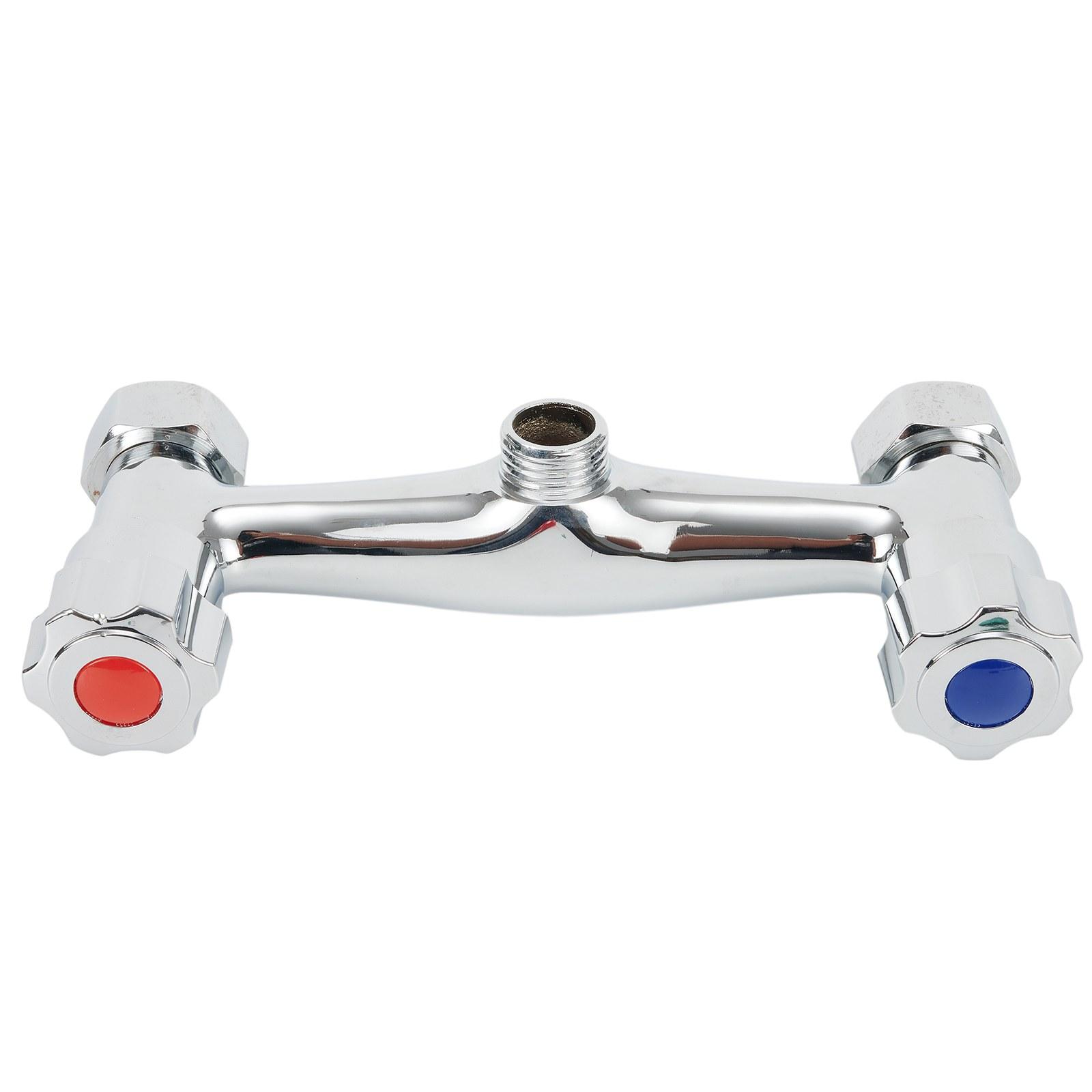 1 2inch Shower Mixer Valve Stable Performance Twin Outlet Responsive Shower Mixer Taps Water Interface Anti-Reflux China Mainland