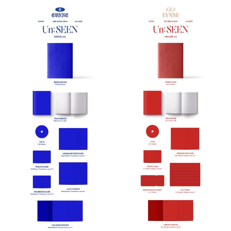EVNNE 2. Mini Album UN SEEN