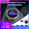 Car Sticker Car Cigarette Lighter Cover Dust Proof Decoration Cap For Ford Escort KA Flex Everest KA Expedition Falcon Fusion