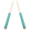 1Pair Drumstick Grips Absorb Sweat Sleeves Soft Tip Non-slip Cover Wear-resistan