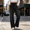 Women's Casual Straight Leg Denim Jeans Pants