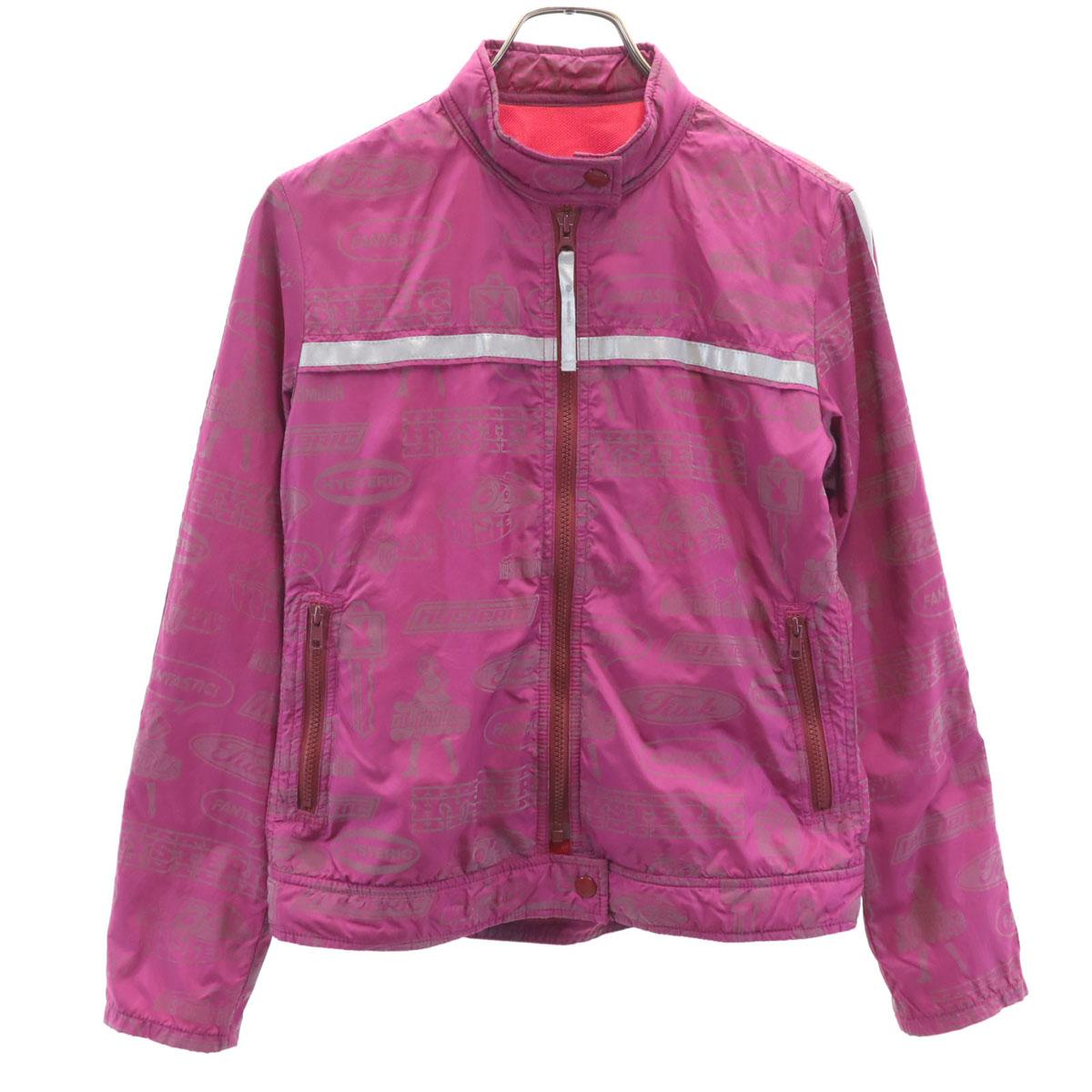 

HYSTERICS Комбинезон ручка Нейлоновая куртка свободный розовый Женский Б/у