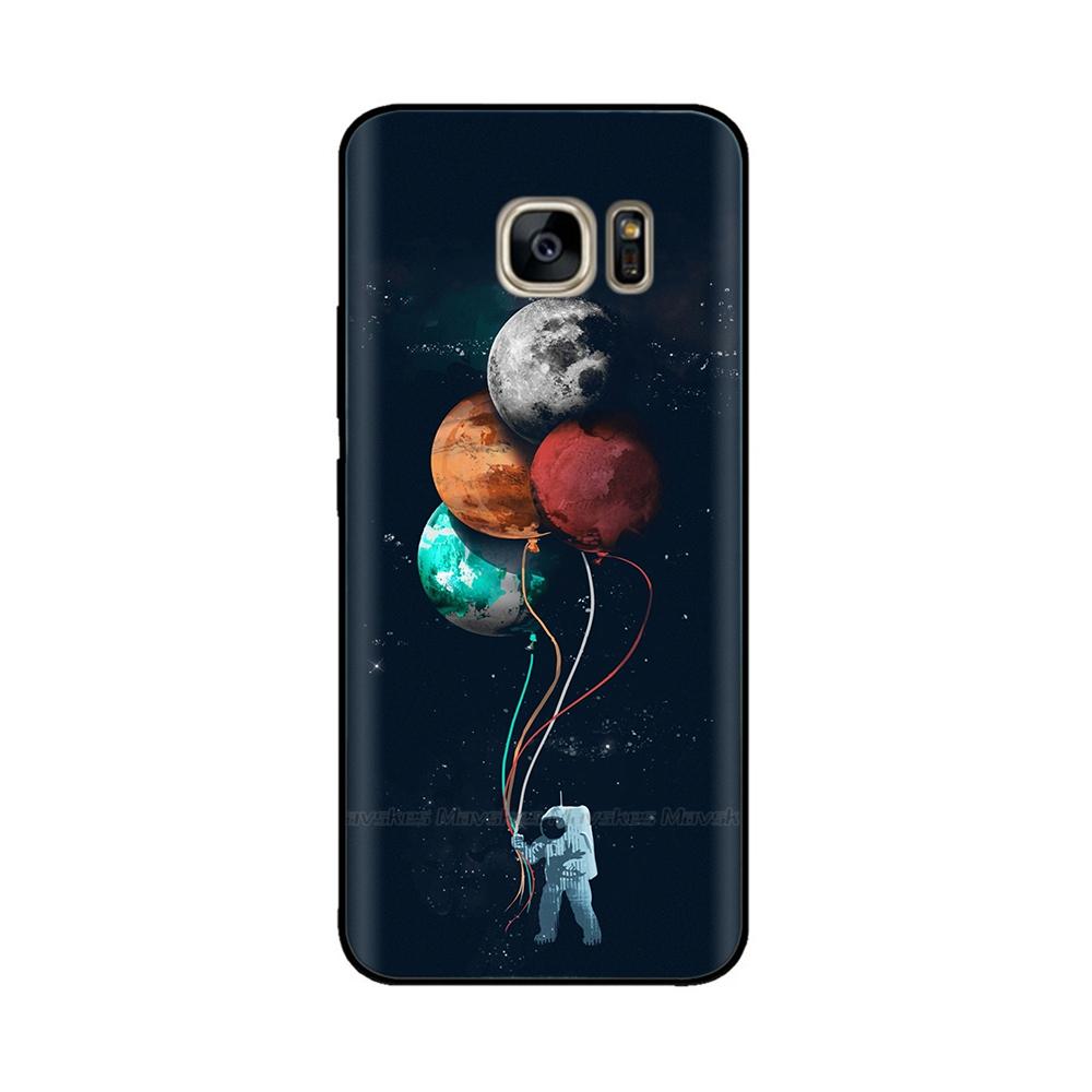 Black Silicone Case For Samsung Galaxy S6 Edge Case Soft TPU Cover For Samsung Galaxy S6 S 6 Edge Case Cover Bumper Coque Para
