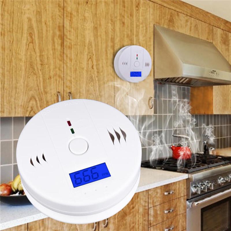 CO Carbon Monoxide Poisoning Gas Sensor Warning Alarm Detector Tester LCD