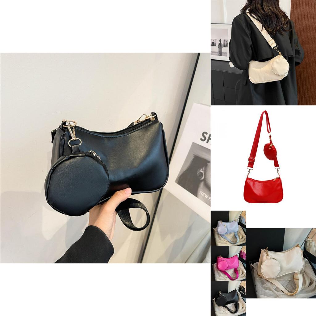 Elegant Retro Street Style Small Pu Crossbody Bag For Daily Use In Multiple Colors
