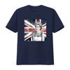 New Popular Princess Diana Lady Funny T Shirt White Men All Size British Flag Design Vintage Washed Slightly Designer Clothes