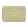 Embossed Logo Leather Card Holder Women Accessories Light-Green CG0284-DVB