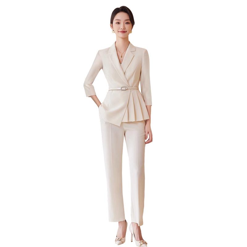 Aishangchen Women's Professional Suit Pants - Spring Style, Ideal for Workplace Interviews and Fashion-Forward Settings.