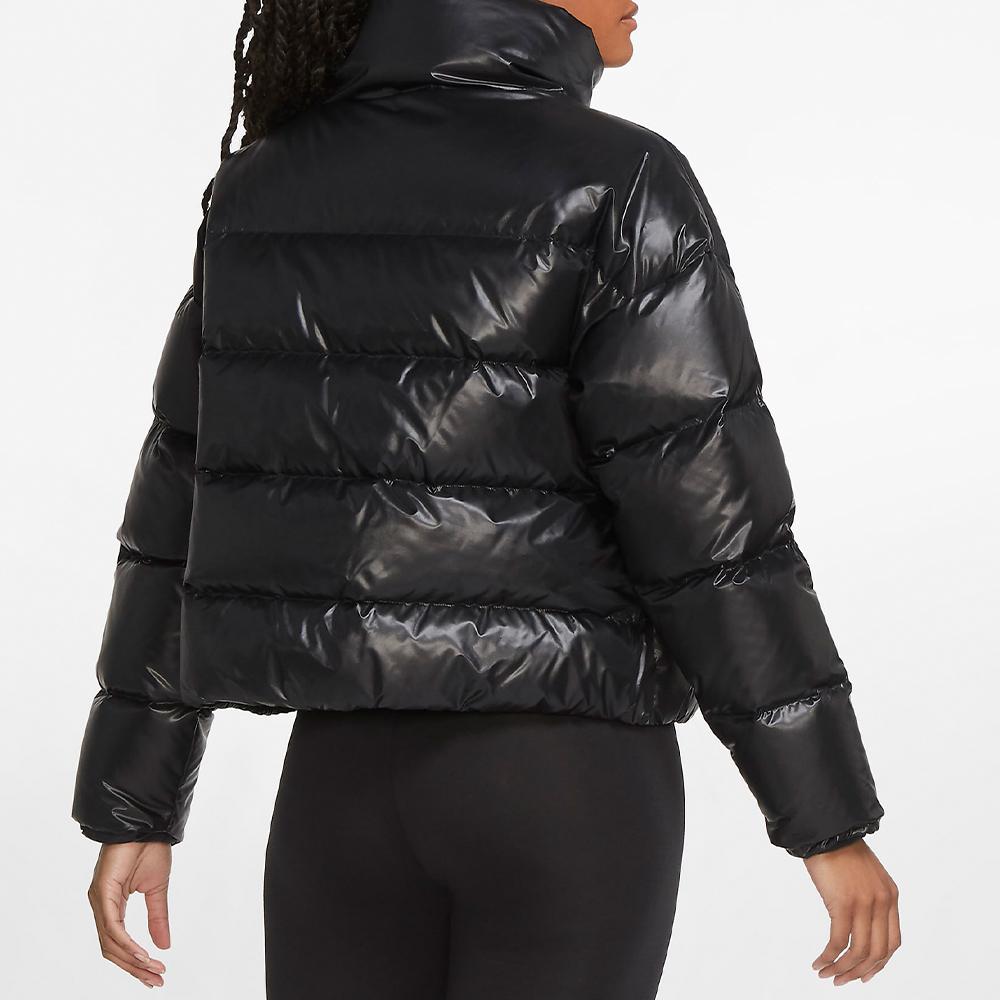 Nike Sportswear Down-Fill Short Stand-Collar Jacket Women Jacket Black CU5813-010