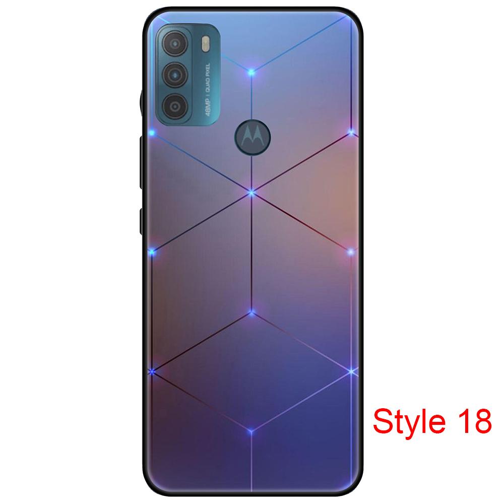 

Совместим с Moto G50 Night Sky Marble & Smiling Face Черный бампер из ТПУ Модный мягкий силиконовый чехол для MotoG50 Motorola G50 Стильный XT2091 серебряный