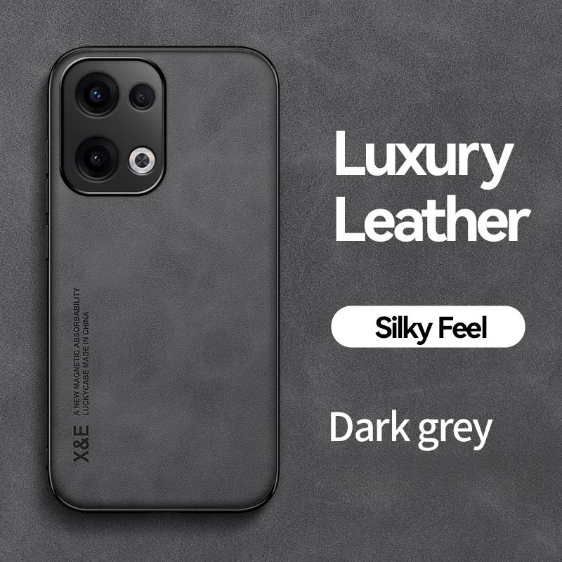 Funda For Oppo Reno 13 Pro 13F 4G 5G Case Car Magnetic Holder Leather Phone Case for Reno13 13pro 5G Soft Frame Shockproof Cover