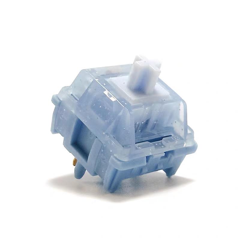 

HMX Blue Topa Switch 5-контактный Линейный Кастомный Горячая замена Механическая клавиатура Аксессуары LY Ось 32 гс Заводская смазка Для Mage Studio 10 PCS