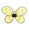 Halloween Bee Wing for Kids Boys Girls Yellow Mesh Wing Costume Animal Cosplay Headband for Fantasy Party Accessories