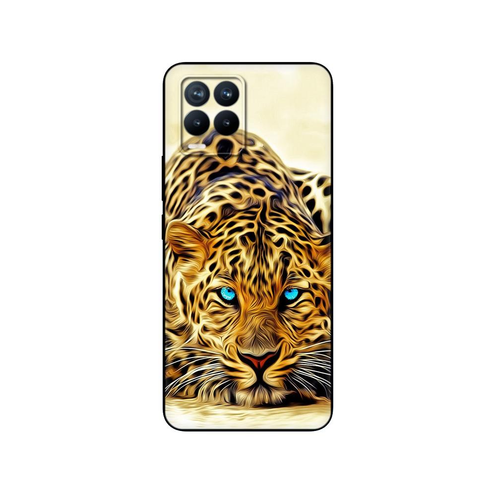 Pre puzdro Realme 8 6,4 palca Zadný kryt Pre puzdro na telefón Realme 8 Pro OPPO Realme8 4G RMX3085 Nárazník Mäkký silikónový 8pro čierne tpu puzdro