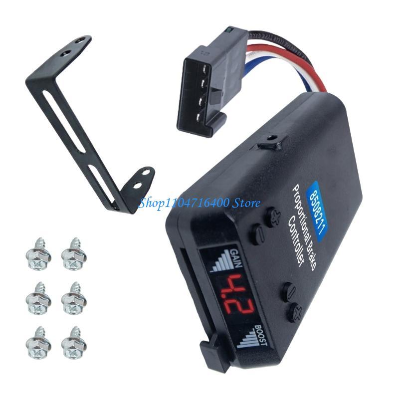 y1gd LED Digital Brake Manager For Trailers Public address Axles Standard