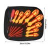 9 in 1 Magnetic Insulated Screwdriver Set for Home Repairs and DIY Projects with High Quality Chrome Steel