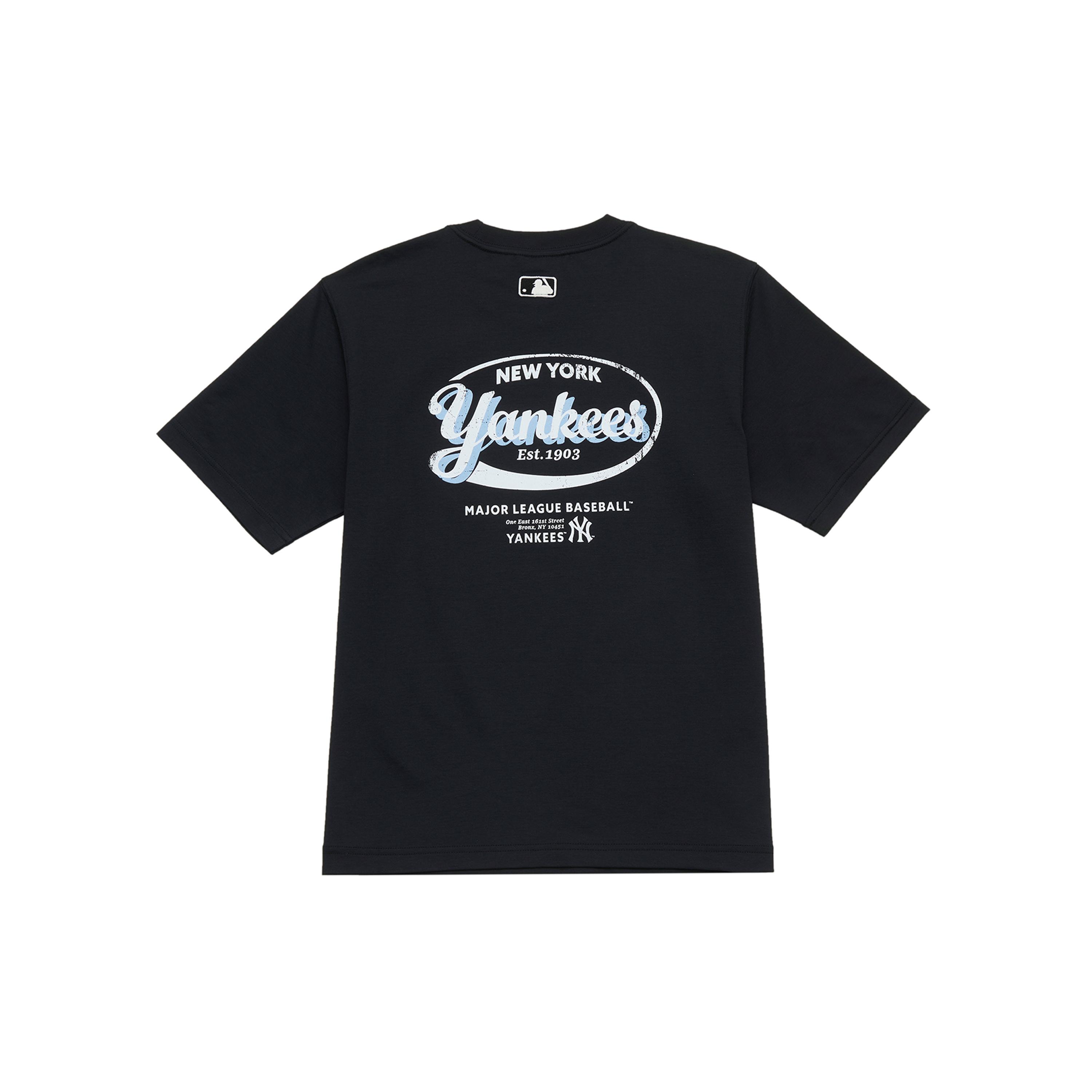 MLB Preppy Style Collection New York Yankees SS26 T Shirt Unisex 3ATSV1263-50BKS M