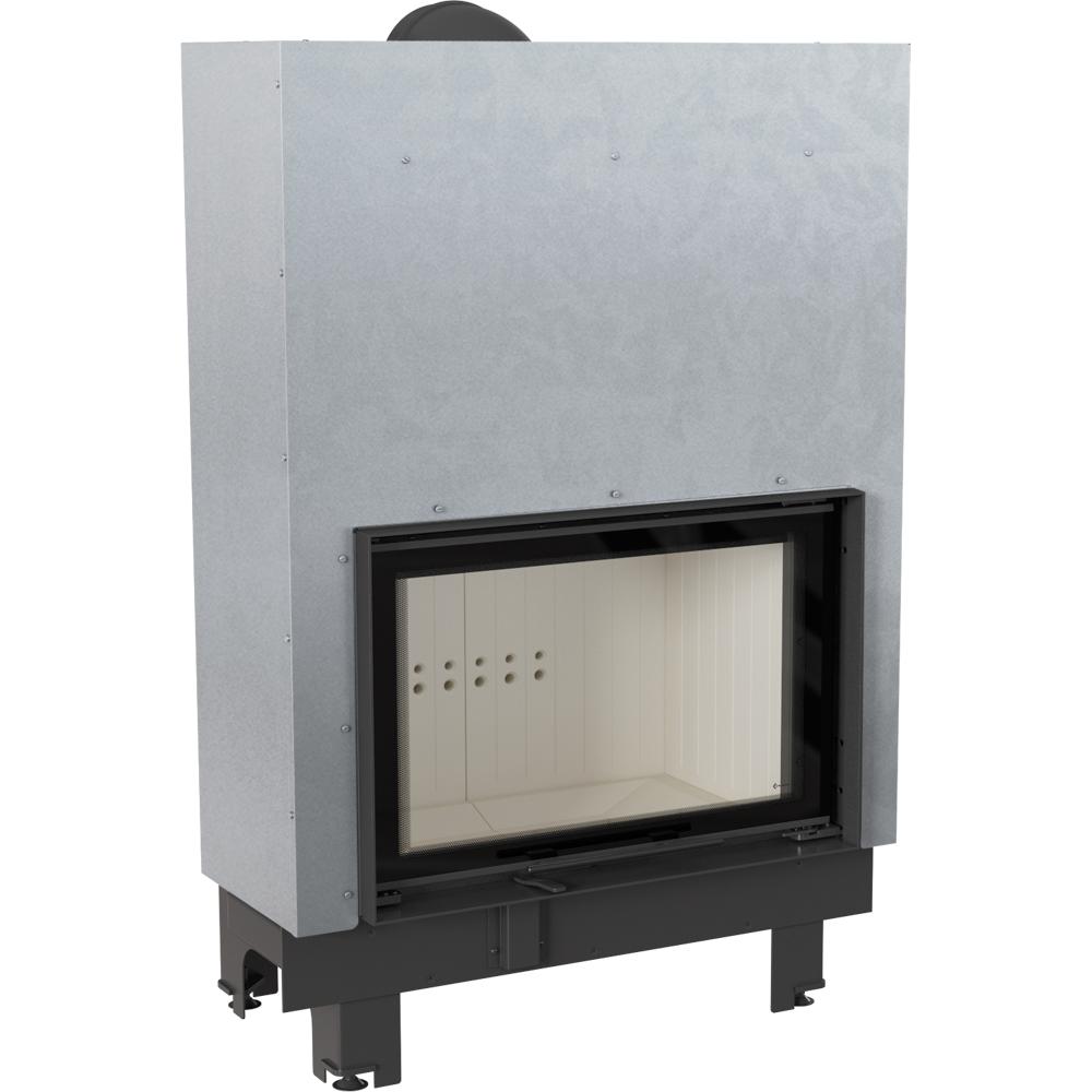 Steel Fireplace KRATKI MBO 15 kW Ø 200 Lift-up