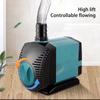 2500L/H Submersible Pump 50W Frequency Conversion Side Suction Submersible Water Pump for Aquarium EU Plug 220‑240V 60Hz