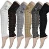 Thickened Long Boot Socks With Hairball Over Knee Boot Cuffs New Crochet Socks  for Women
