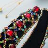 Women's Heavy Work Sponge Velvet Hair Band Wide Edge Retro Headwear Accessories