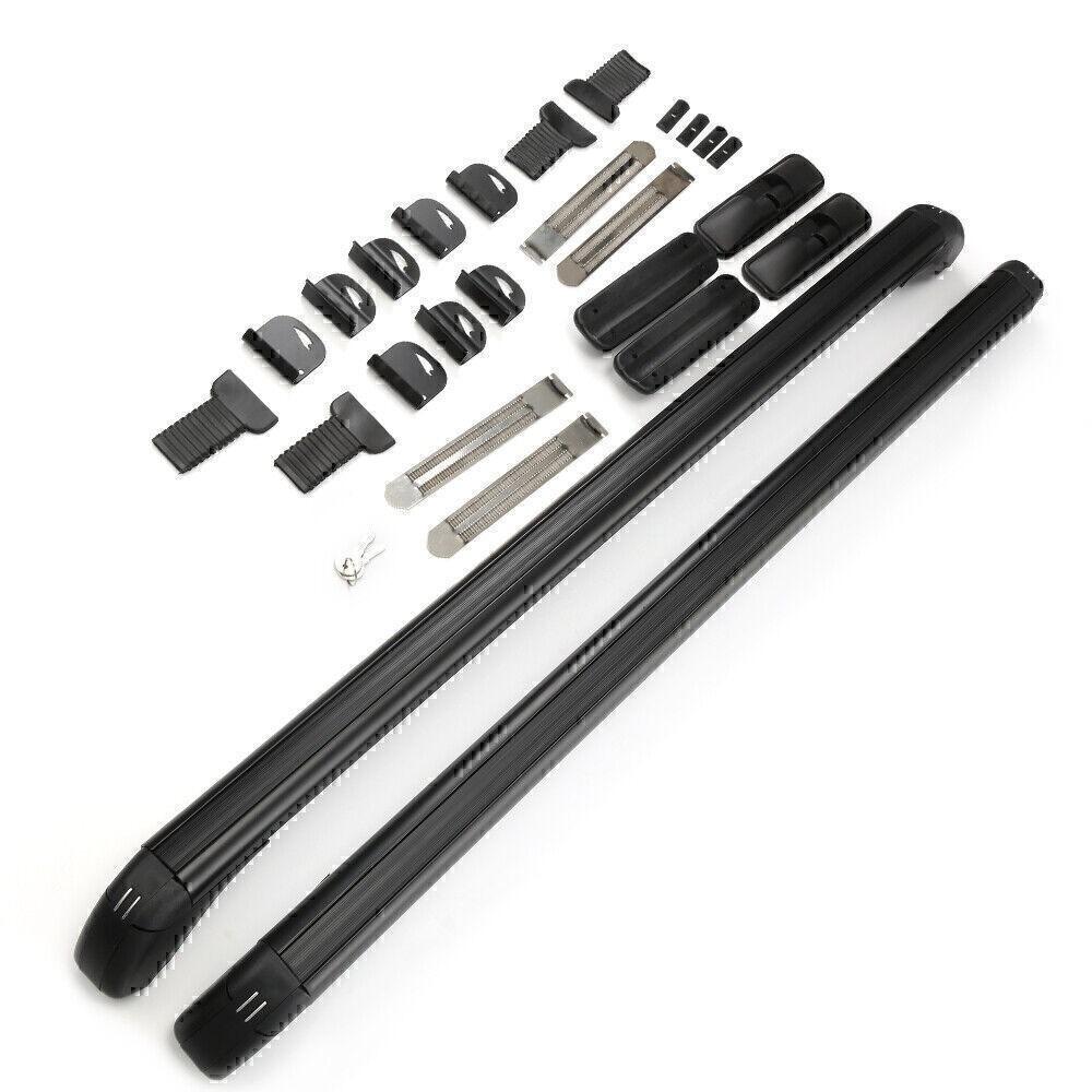 Universal 39" Car Top Roof Rack Cross Bar Luggage Cargo Carrier Aluminum W/ C