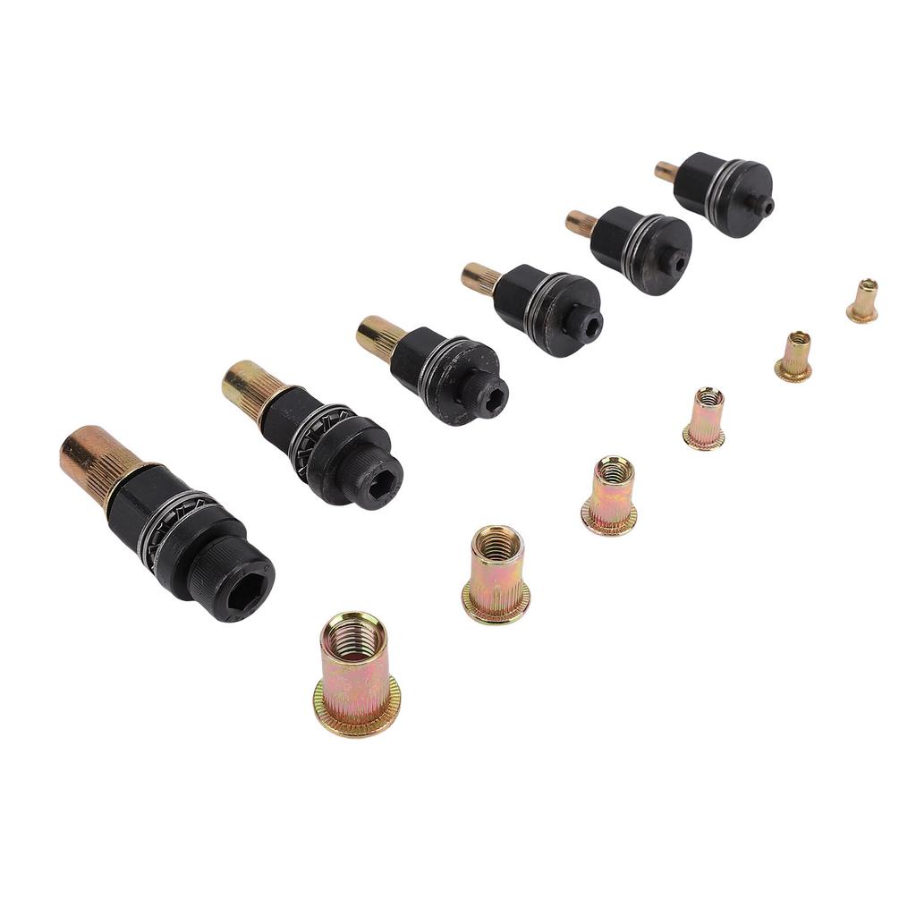 Manuelles Elektrisches Nietwerkzeug-Set M10 M8 M6 M5 M4 M3 Nietwerkzeug-Adapter und Muttern für Möbel Industriellen Einsatz