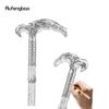 Golden Black Reaper's Scythe Style Walking Stick Party Mode Elegant Walking Stick Dekorativ Cospaly Cane Knob Crosier 90 cm