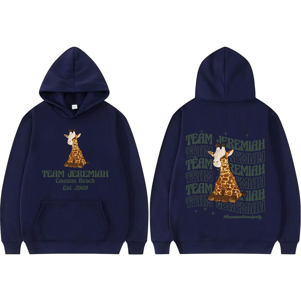 Team Conrad Cousins Beach Hoodie Tops I Turned Pretty Graphics Hoodies Men Women's Retro Harajuku Oversized Hot Sale Sweatshirts