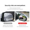 Car Rearview Mirror Rain Eyebrow Sticker Rainproof Cover For Volvo Rdesign XC60 V90 V60 XC40 XC90 V40 EC40 EX40 S80 S60 S90 V70