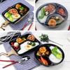 Disposable 3-Compartment Round Takeaway Meal Containers