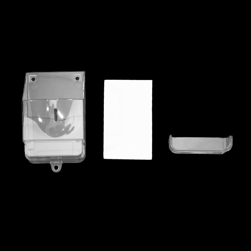 Waterproof Cover for Wireless Doorbell Door Bell Ring Chime Button Transparent Door Bell Protective Cover for Home Doorbell Cover