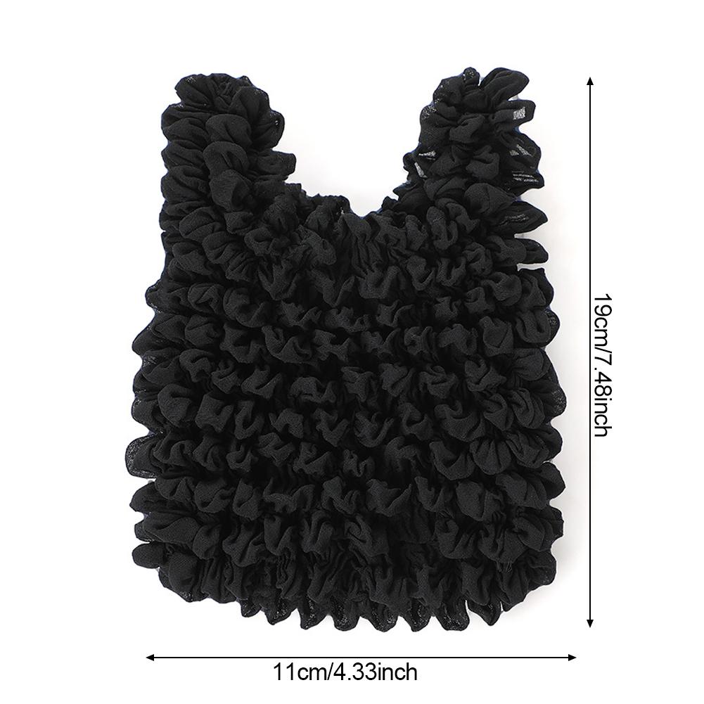 Creative Magic Expansion Fold Pleated Flexible Stretch Bags Shopping Bag Large Capacity Multi Purpose Bubble Elastic Bubble Bag