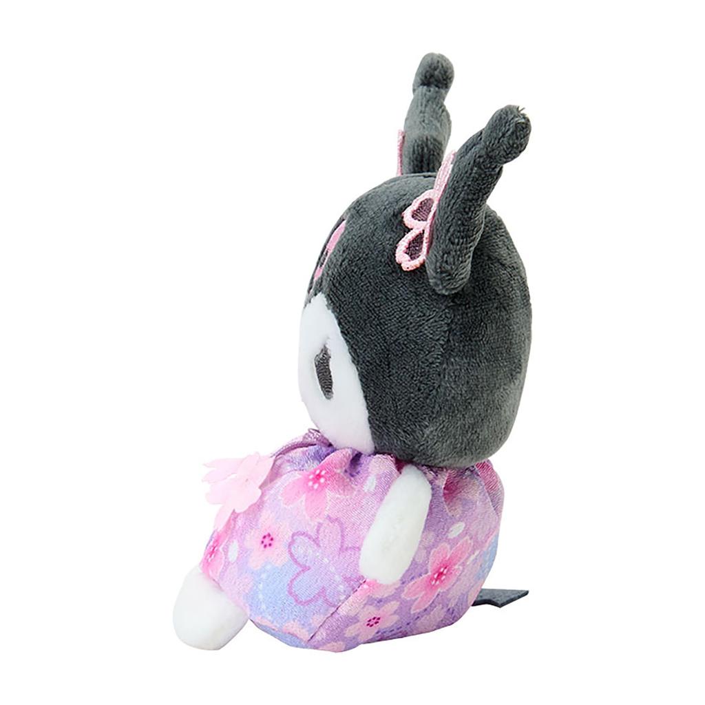 Sanrio Hand Doll Ages 3 and 668681 (Sakura) Kuromi, up,